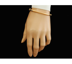 Złota bransoletka, błyszcząca, grecki wzór