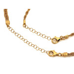 Złoty komplet biżuterii 585/14k naszyjnik + bransoletka