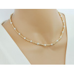 Złoty komplet biżuterii z opalem - elegancki na prezent