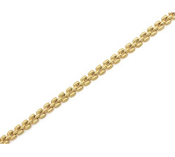 Złota bransoletka dmuchana na prezent