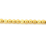 Złota bransoletka 585, szerokość 5mm, długość 19cm