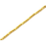 Złota bransoletka 585, szerokość 5mm, długość 19cm