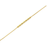 Złota bransoletka 585/14k 19cm
