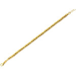 Złota bransoletka 585 19 cm