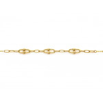 Złota bransoletka 375/9k 5.5mm szerokości