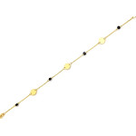 Złota bransoletka 375/9k, 19 cm.
