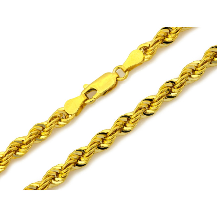 Złoty łańcuszek 60cm z próby 585/14k