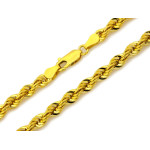 Złoty łańcuszek 60cm z próby 585/14k