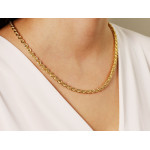 Złoty łańcuszek 60cm z próby 585/14k