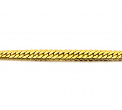 Złota bransoletka 585 kobra 8.1 mm