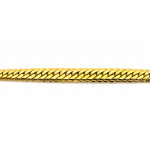 Złota bransoletka 585 kobra 8.1 mm