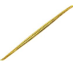 Złota bransoletka 585 kobra 8.1 mm
