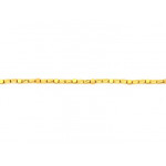 Złoty naszyjnik próba 585, waga 6.95g