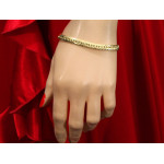 Złoty zestaw naszyjnik + bransoletka 585/14k na prezent