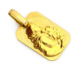 Złoty medalik dla kobiety i dzieci na prezent