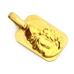 Złoty medalik dla kobiety i dzieci na prezent