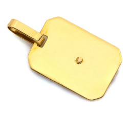 Złoty medalik dla kobiety i dzieci na prezent