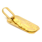 Złoty medalik dla kobiety i dzieci na prezent