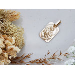 Złoty medalik dla kobiety i dzieci na prezent