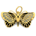 Złota przywieszka ze zwierzęcym motywem