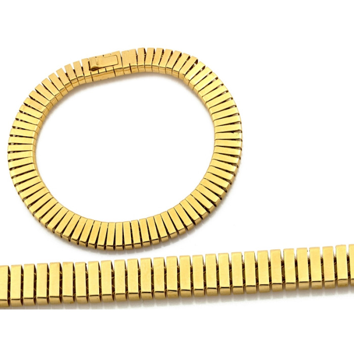 Złota bransoletka 20cm dla kobiet