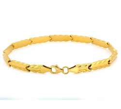 Złota bransoletka dla kobiet 5.2mm