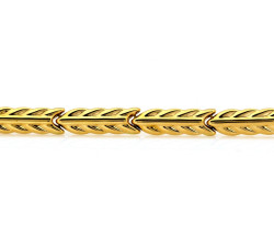 Złota bransoletka dla kobiet 5.2mm