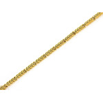 Złota bransoletka dla kobiet 5.2mm