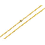 Gruby złoty łańcuch oryginalna pancerka uniwersalny