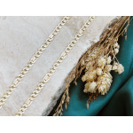 Gruby złoty łańcuch oryginalna pancerka uniwersalny