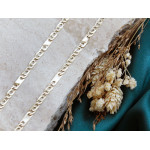 Złoty łańcuszek pełny dla mężczyzny i kobiety