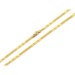 Złoty łańcuszek elementowy 4mm