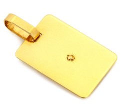 Złote medaliki 585/14k – elegancka biżuteria