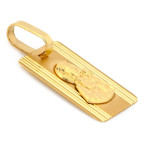 Złote medaliki 585/14k – elegancka biżuteria