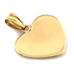 złota przywieszki bez cyrkonii