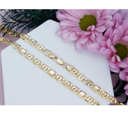 Złoty łańcuszek 585/14k 50 i 55 cm