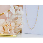 Złoty łańcuszek na chrzest i komunię