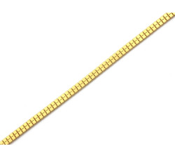 Złota bransoletka 4mm na prezent dla kobiety