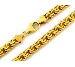 Złoty łańcuszek męski 585 6mm 60cm 49.92g