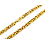 Złoty łańcuszek męski 585 6mm 60cm 49.92g