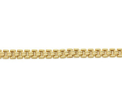 Złota bransoletka łańcuszkowa