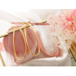 Duże srebrne kolczyki pozłacane owalne