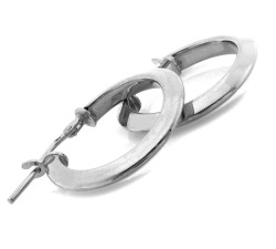 Srebrne kolczyki koła 22mm