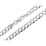 Srebrny łańcuszek Pancerka na prezent