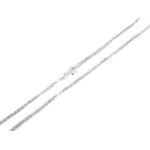 Srebrny łańcuszek Ankier na szyję - Prezent na Chrzest, Komunię