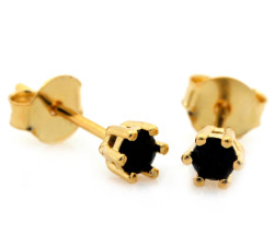 Srebrne kolczyki z cyrkoniami