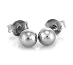 Srebrne kolczyki kuleczki