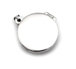 Srebrne puzderko na zdjęcie okrągłe