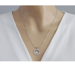 Srebrna przywieszka znak zodiaku 925