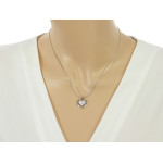 Srebrna przywieszka serce 925